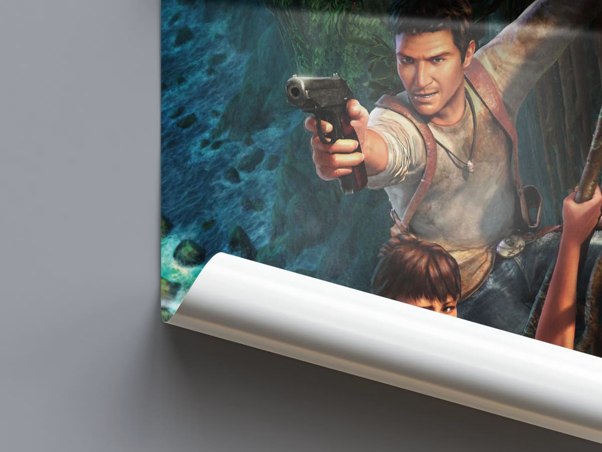Uncharted Game Poster - 2007