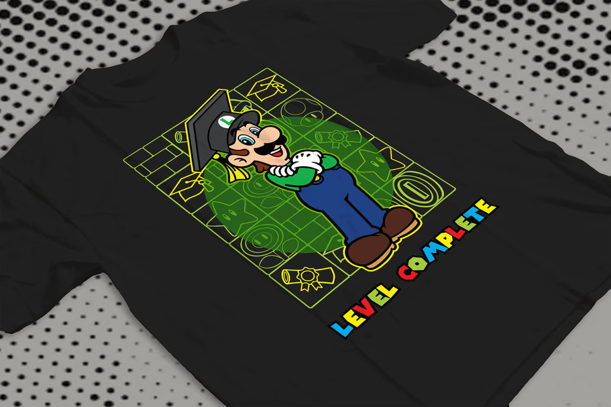 Luigi Graduation