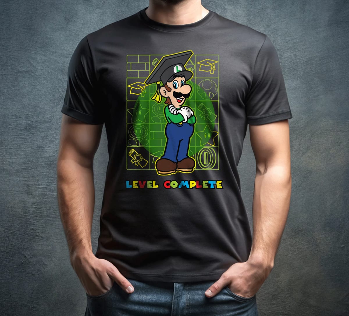 Luigi Graduation