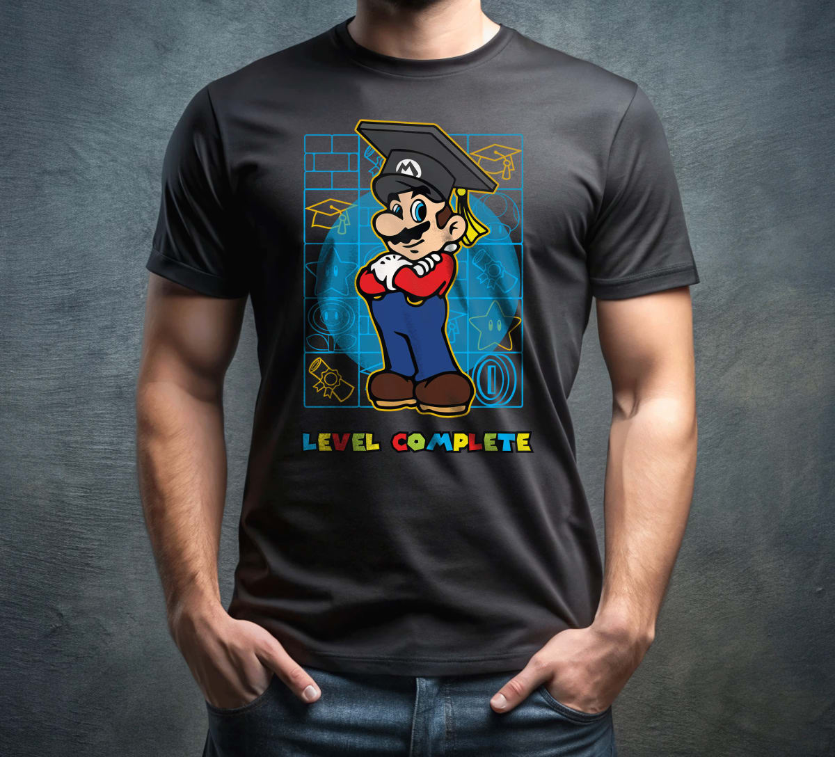 Mario Graduation