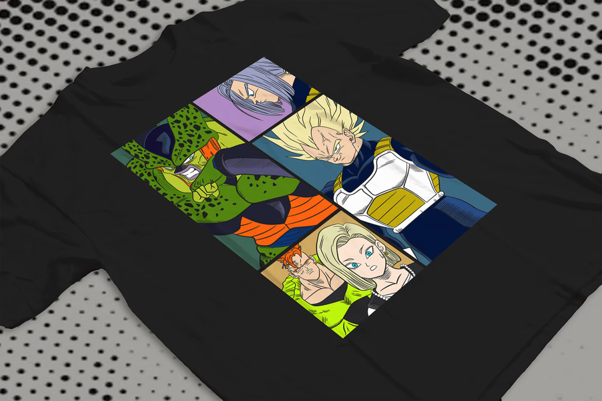 Cell Saga Character Panels