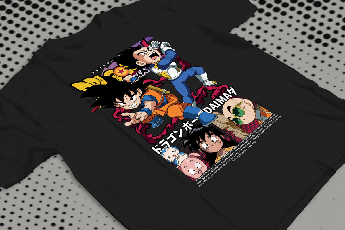 Daima Mini Goku and Vegeta