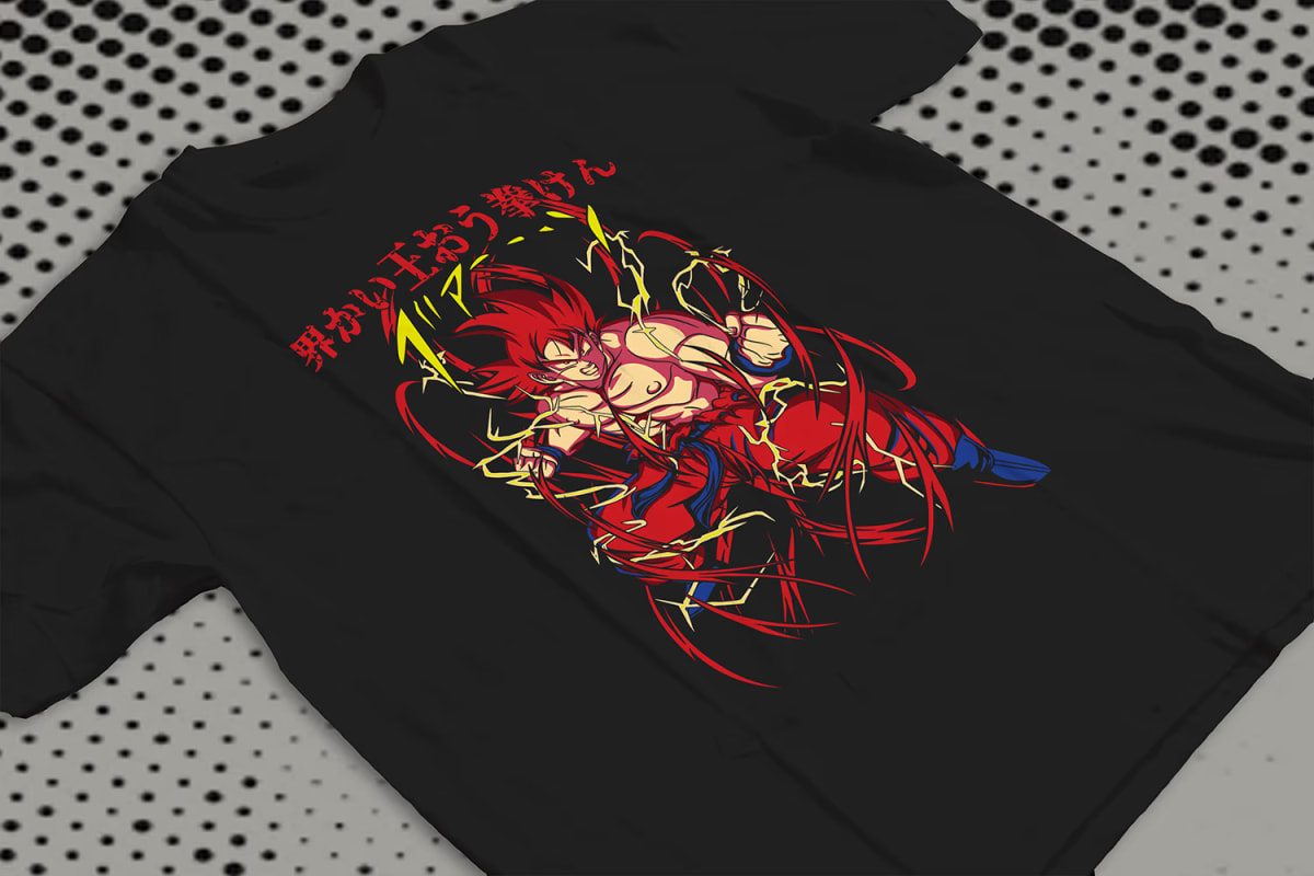 Goku Kaioken Red Surge