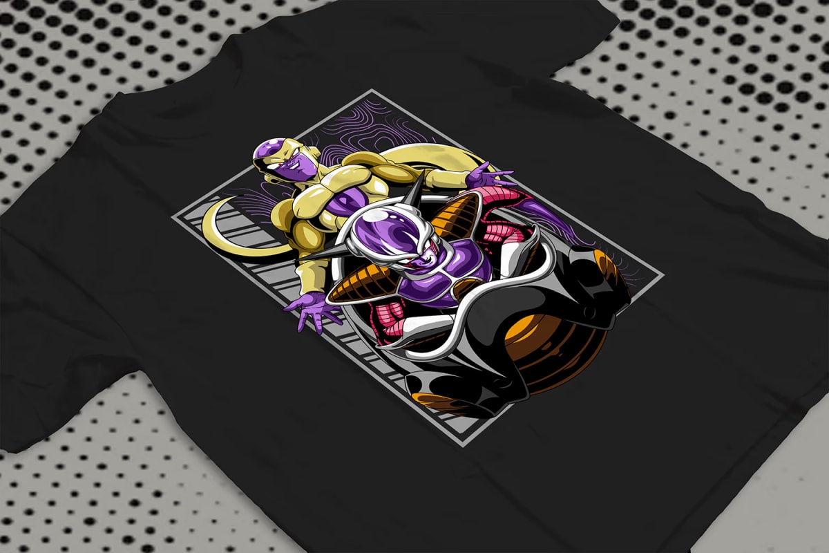 Golden Frieza First Form Duo
