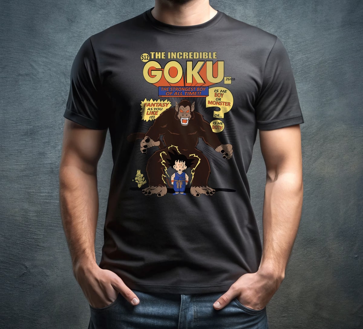 Incredible Goku Great Ape Comic