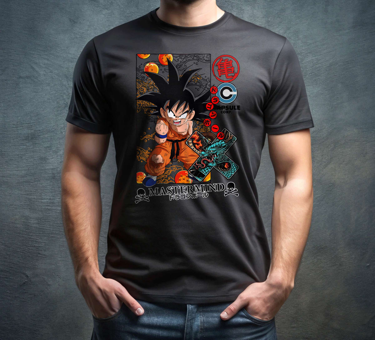 Kid Goku Fighting Stance