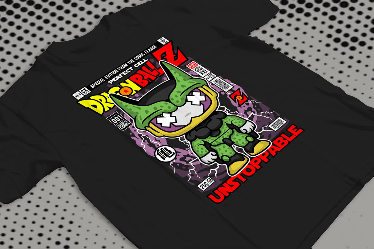 Perfect Cell Unstoppable Comic