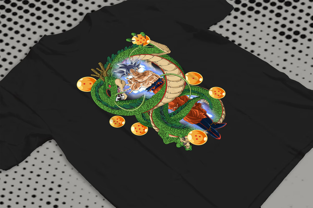 Ultra Instinct Goku Shenron Wish