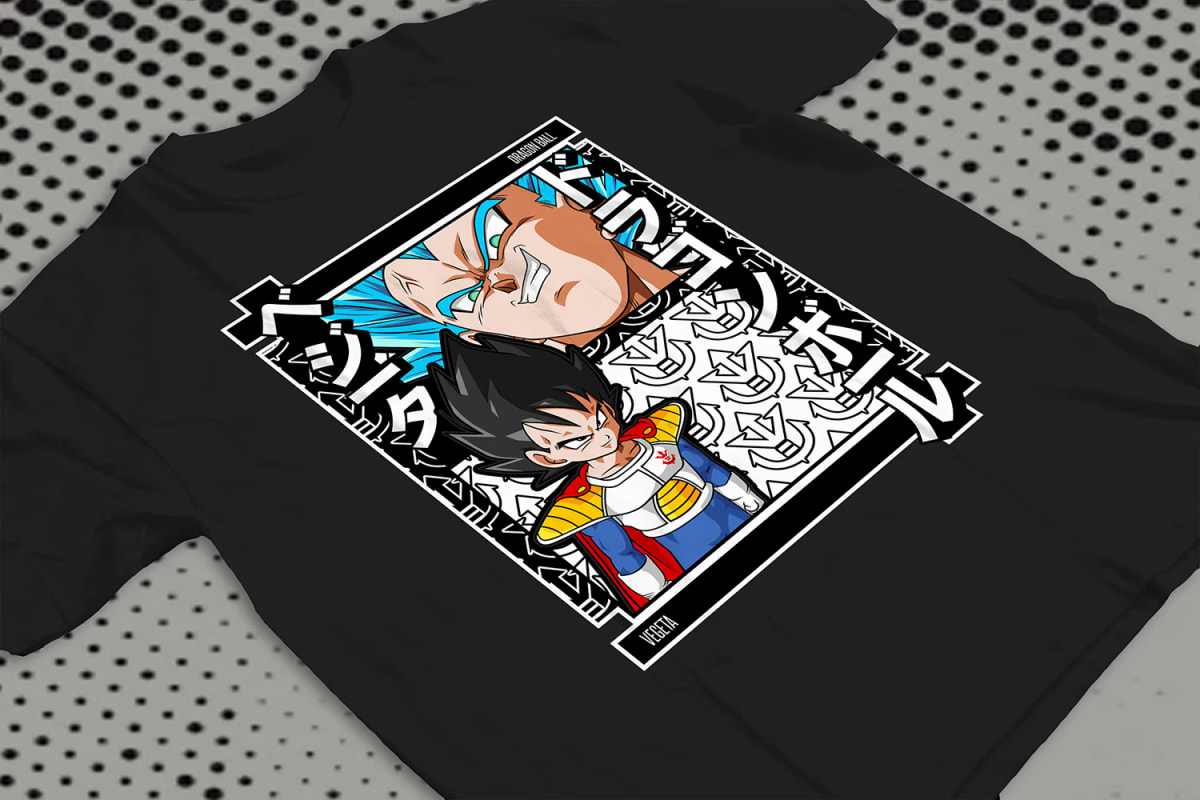 Vegeta Super Saiyan Blue Panel