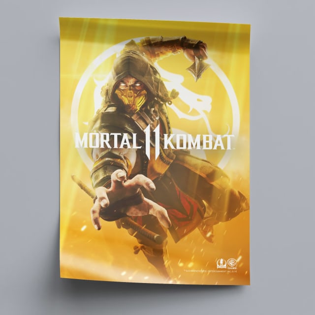 Mortal Kombat 11 Game Poster - 2019