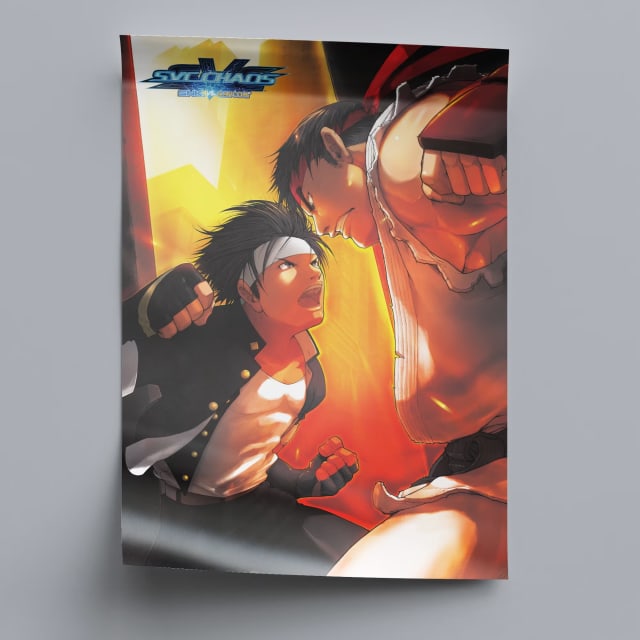 SNK vs. Capcom Chaos Arcade Poster - 2003