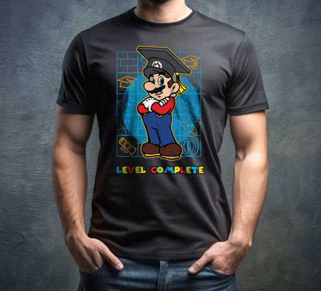Mario Graduation