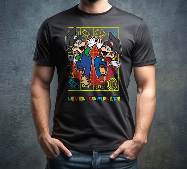 Mario Luigi Graduation