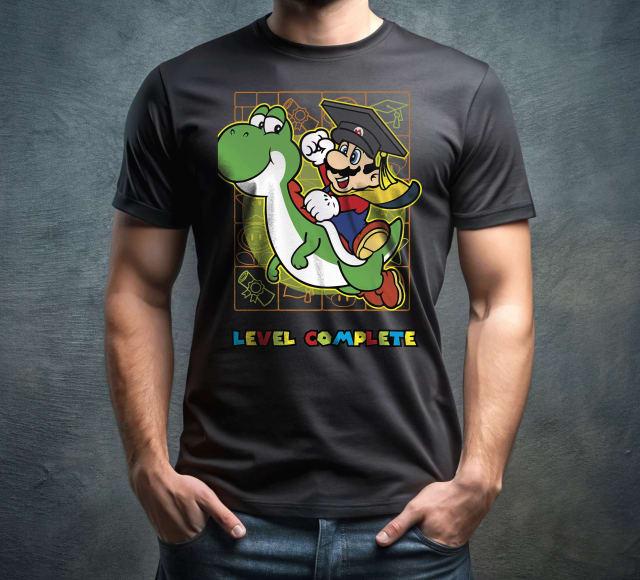 Mario Yoshi Graduation