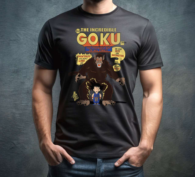 Incredible Goku Great Ape Comic