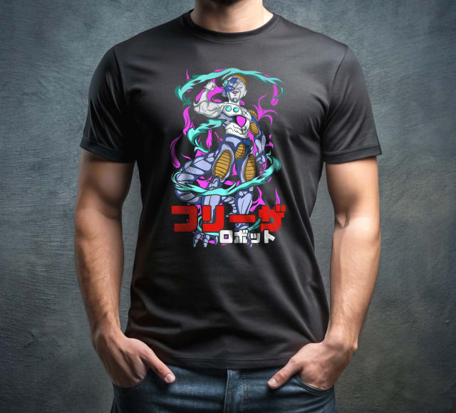 Mecha Frieza Neon Aura