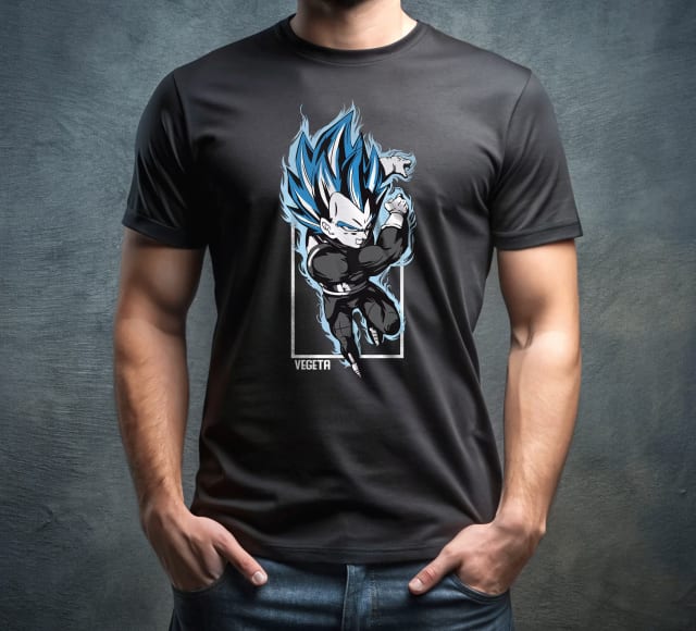 Vegeta Blue Flame Frame