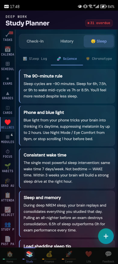 The science of sleep, in plain language.