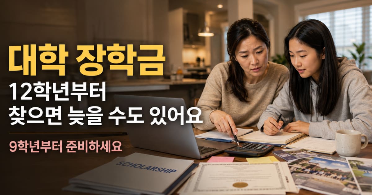 아이 미국 대학 학비 걱정된다면,