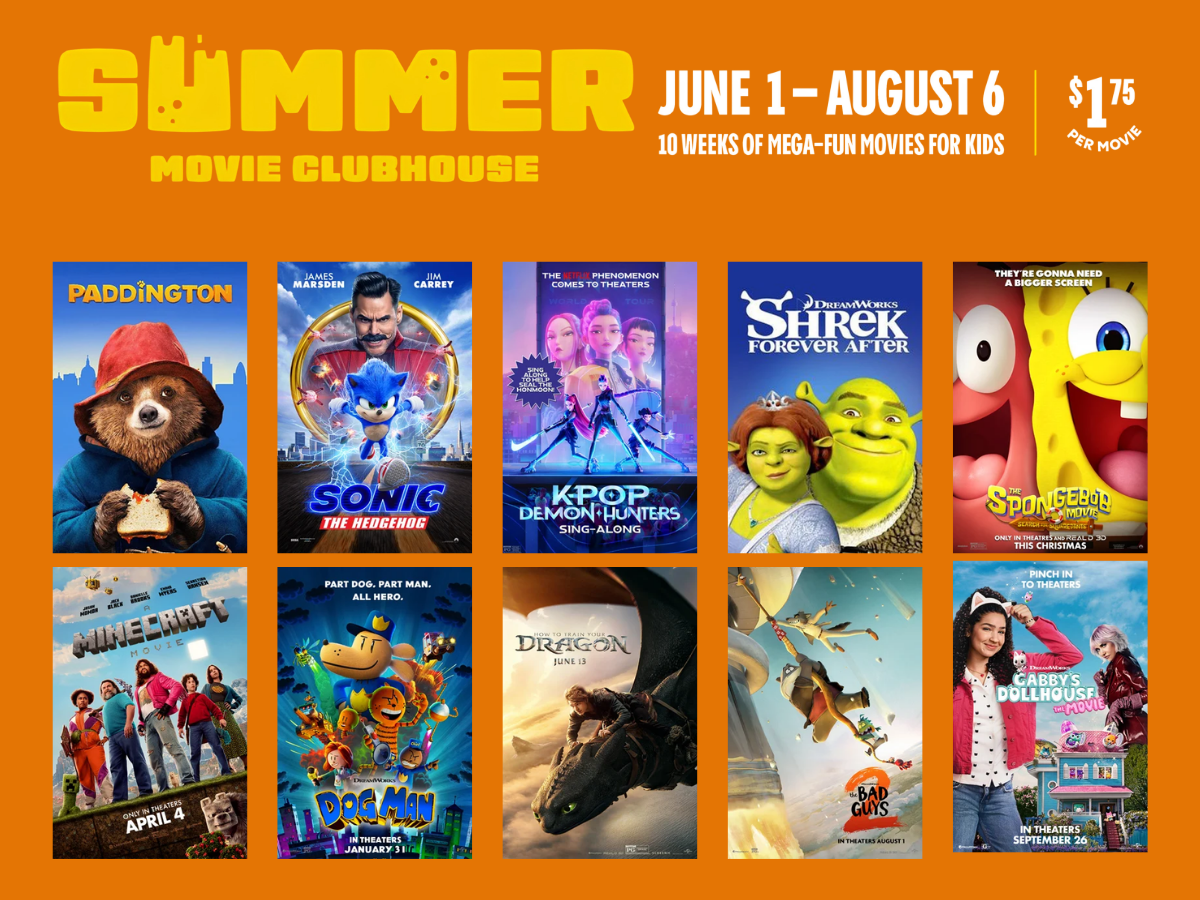 🎬 Cinemark Summer Movie Clubhouse가 곧 시작됩니다—지금 티켓을 구매하세요!