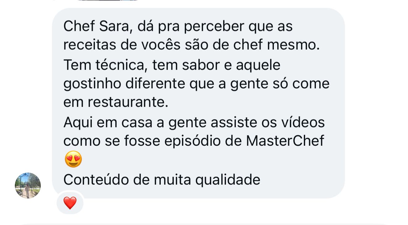 Depoimento aluno