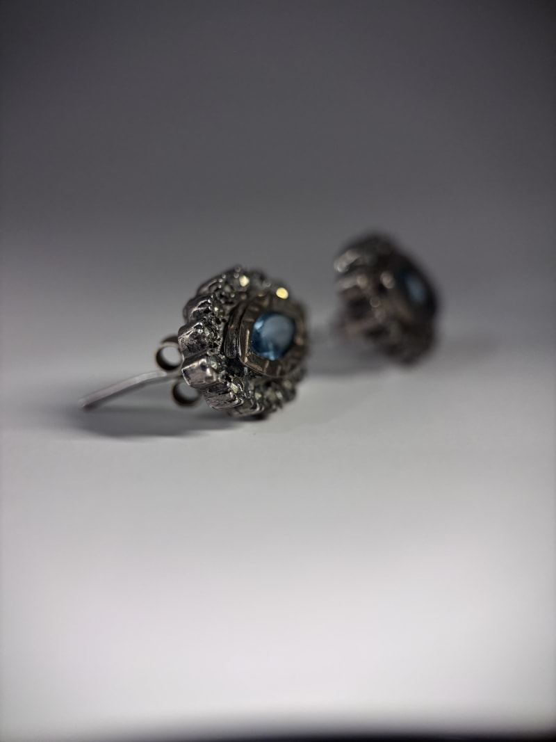 Pendientes aguamarina -2