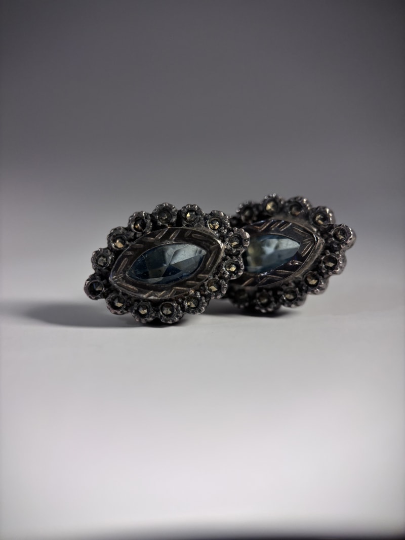 Pendientes aguamarina -1