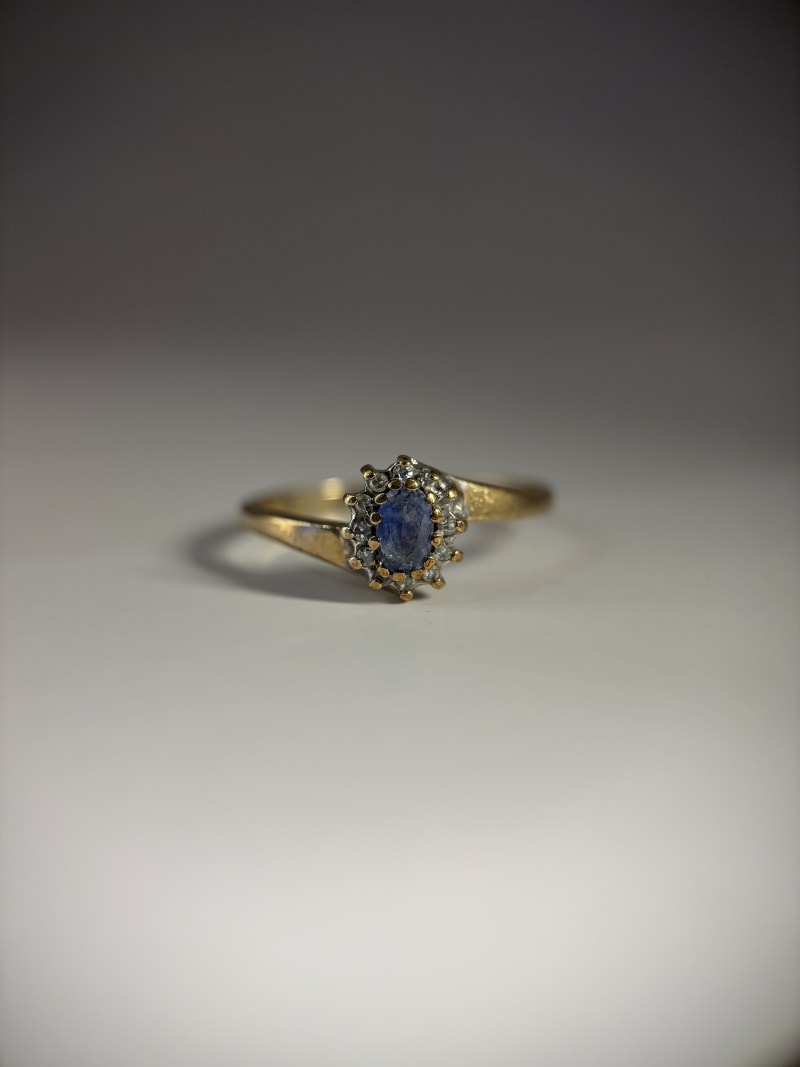 Anillo zafiro - 1