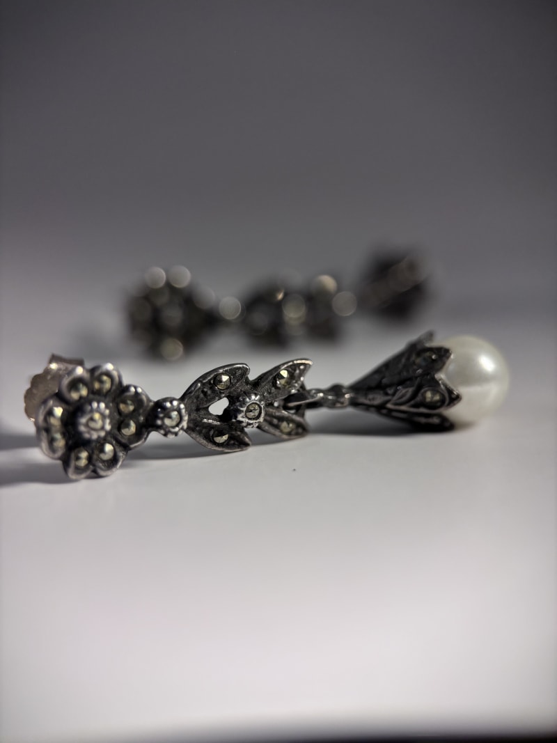 Pendientes perlas - 1