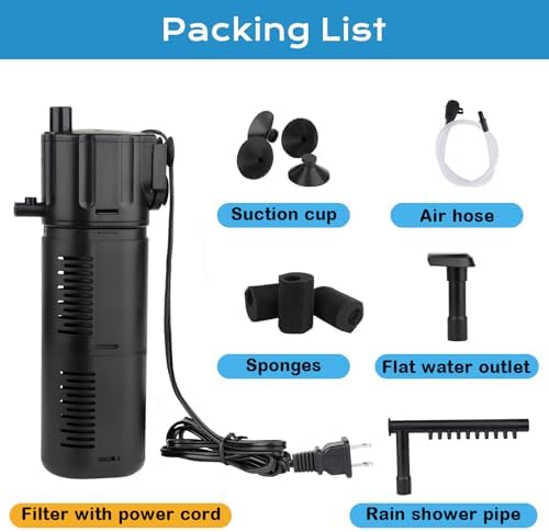 Vue 6 de Hygger En Filtre Interieur