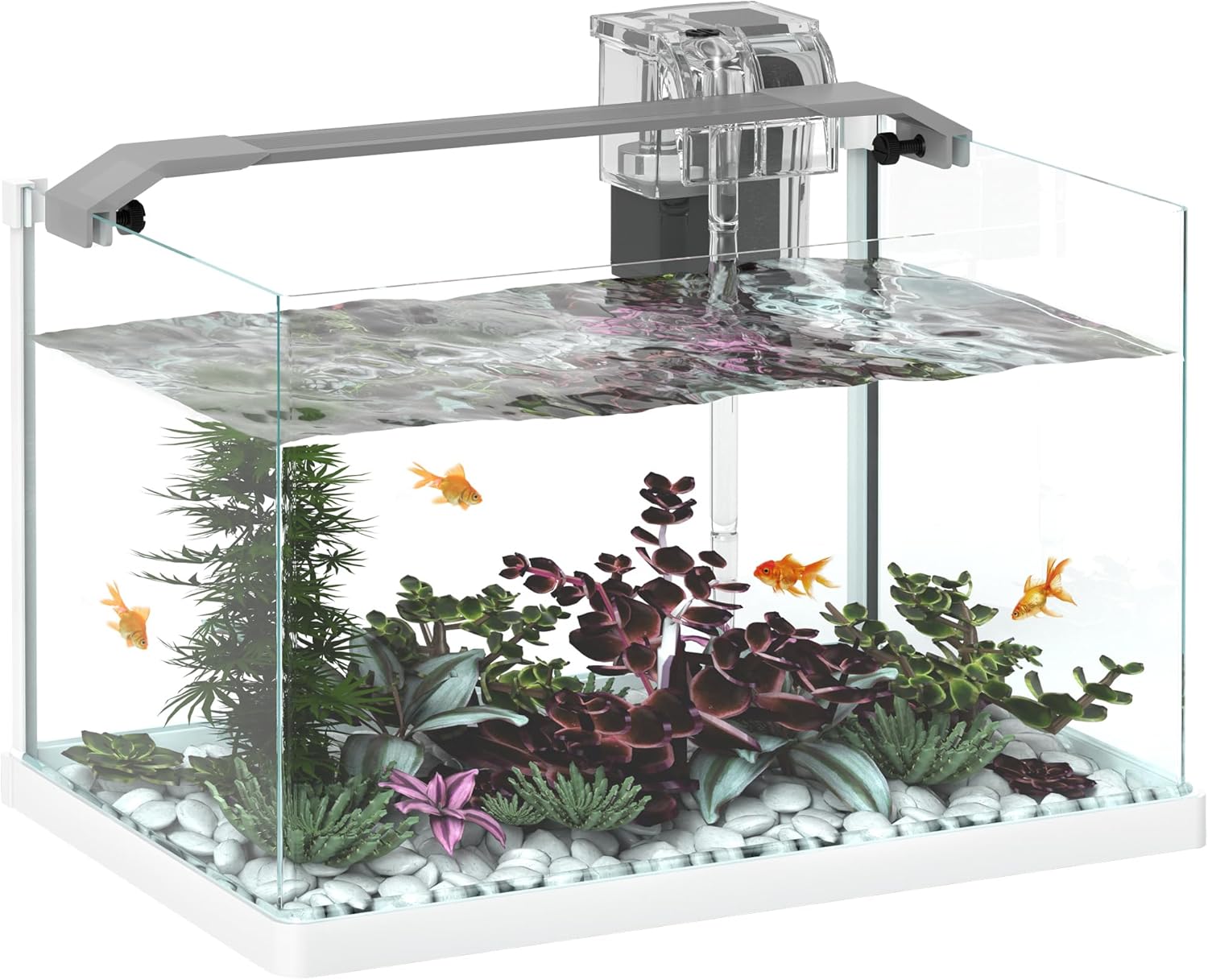 Pawhut Aquarium En Verre