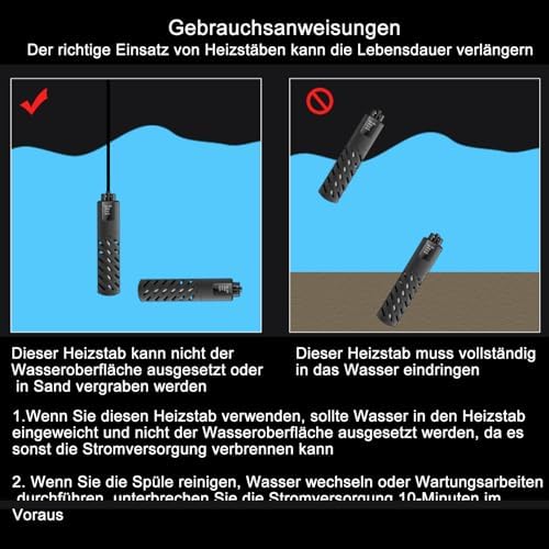 Vue 6 de Mini Chauffage d'aquarium