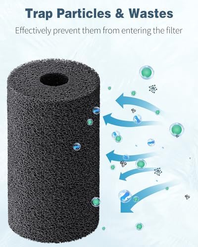 Vue 3 de Pawfly Pack Eponge Prefiltre