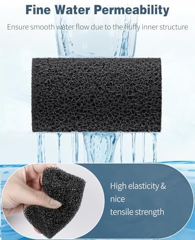 Vue 4 de Pawfly Pack Eponge Prefiltre