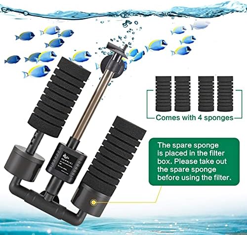 Vue 4 de Aqqa Filtre Eponge Daquarium
