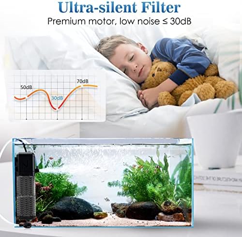 Vue 4 de Aqqa Filtre Aquarium Reglable