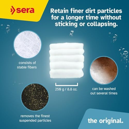 Vue 3 de Sera Filterwool For Ponds