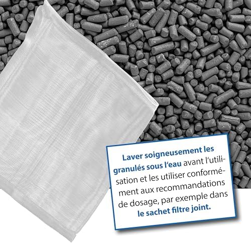 Vue 4 de Charbon Actif Aquarium Ml