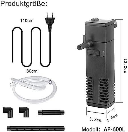 Vue 2 de Filtre Daquarium Pompe Daquarium