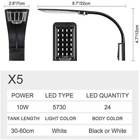 Vue 3 de Ledgle Eclairage Pour Aquarium