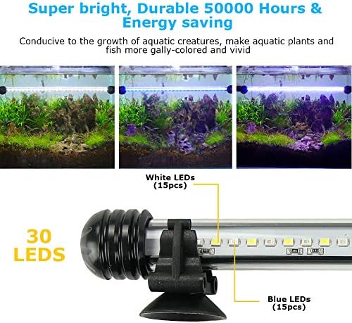 Vue 2 de Led Minuterie Eclairage Daquarium