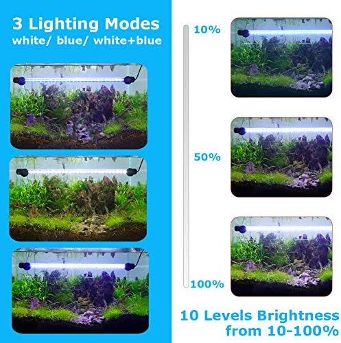 Vue 4 de Led Minuterie Eclairage Daquarium