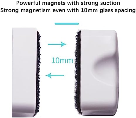 Vue 5 de Kiuiom Aimant Aquarium Nettoyagebrosse