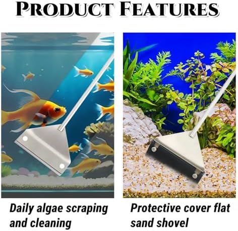 Vue 3 de Cm Grattoir Dalgues Inoxydable