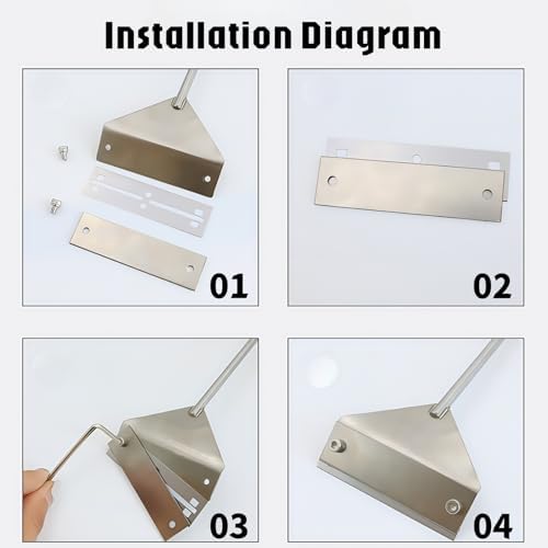 Vue 6 de Cm Grattoir Dalgues Inoxydable