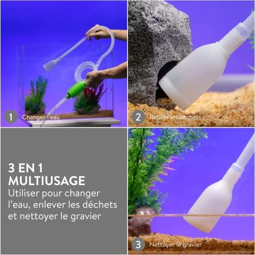Vue 3 de Luigis Aspirateur Aquarium Kit