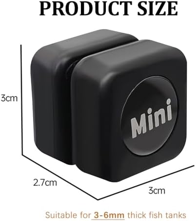 Vue 4 de Brosse Magnetique Pour Aquarium