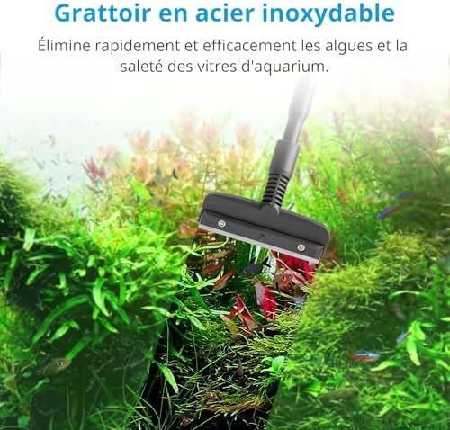 Vue 2 de Nicrew Nettoyage Pour Aquarium