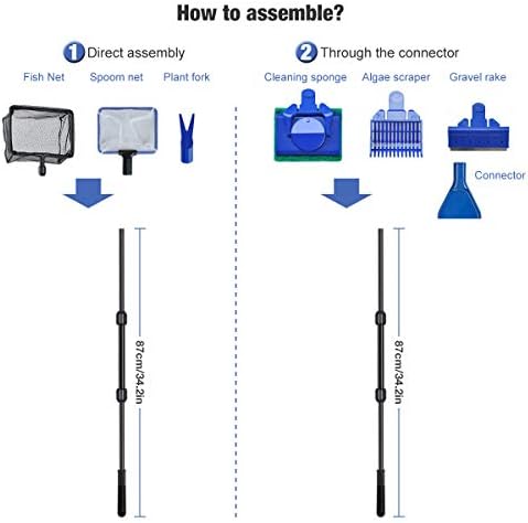 Vue 4 de Kit De Nettoyage Daquarium