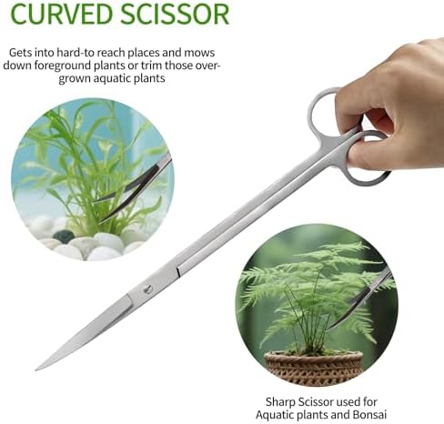 Vue 4 de Aquarium Kit Outil Inox